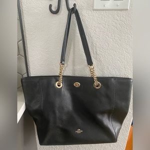 Coach Large Pebble Leather Tote